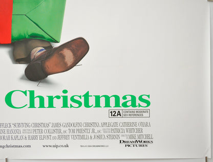 SURVIVING CHRISTMAS (Bottom Right) Cinema Quad Movie Poster 