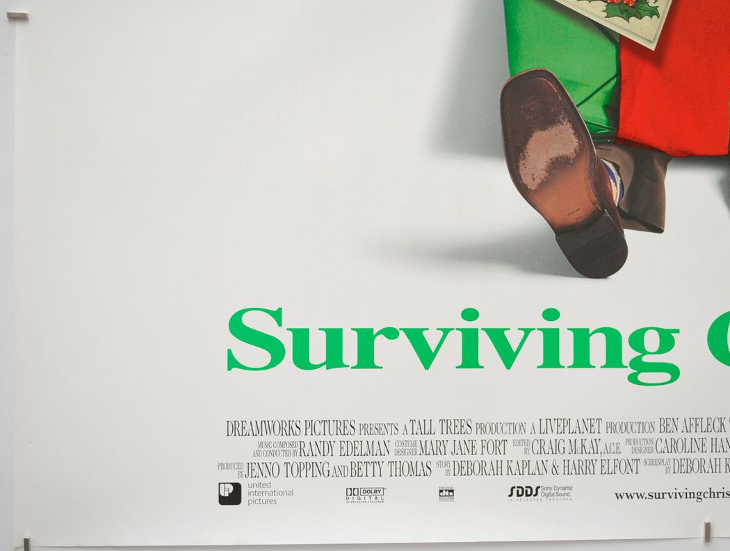 SURVIVING CHRISTMAS (Bottom Left) Cinema Quad Movie Poster 