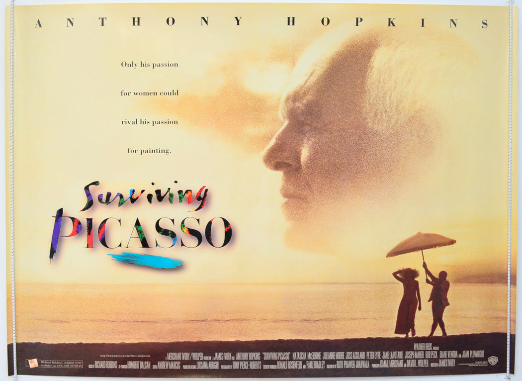 Surviving Picasso  Original British Quad Poster - Film Poster - Movie Poster 