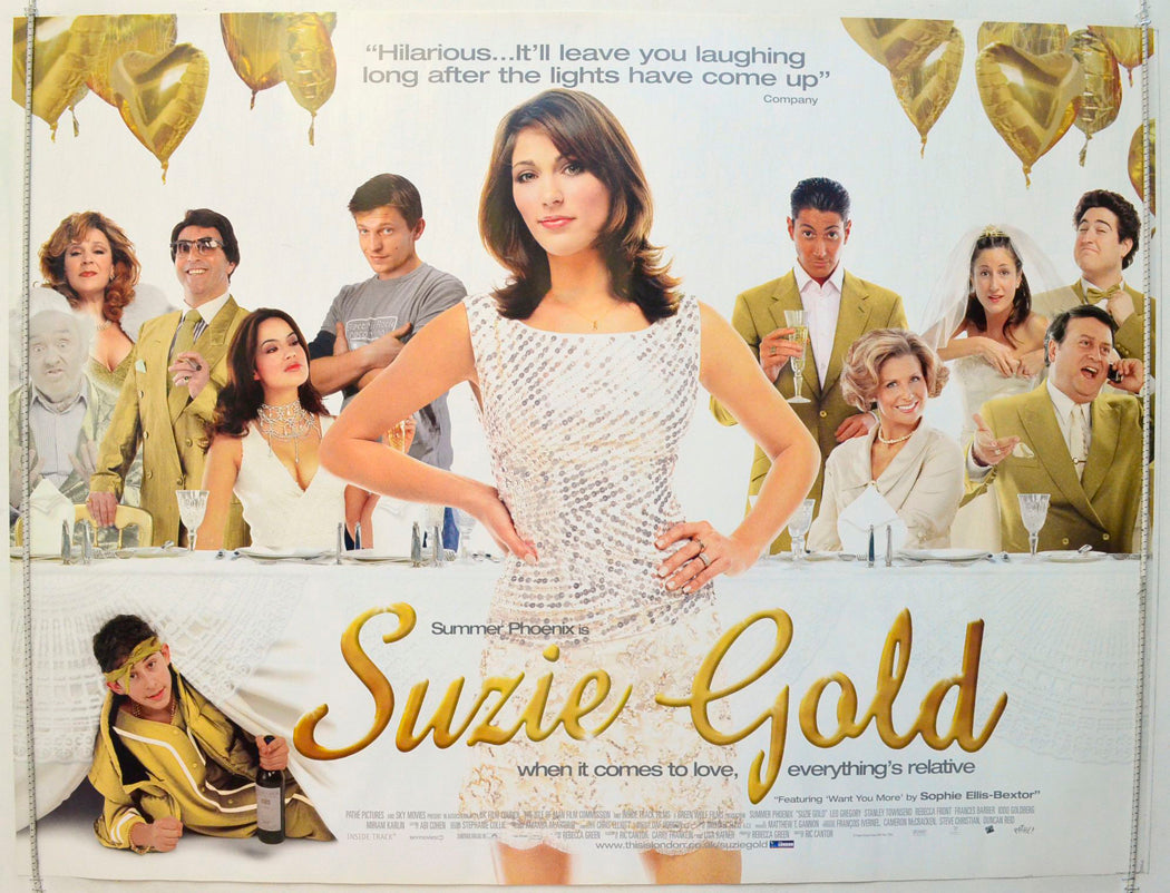 Suzie Gold Original British Quad Poster - Film Poster - Movie Poster 