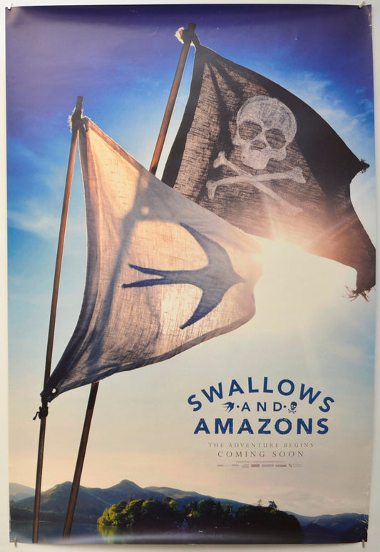 Swallows And Amazons (Teaser / Advance Version)  Original One Sheet Poster - Film Poster - Movie Poster