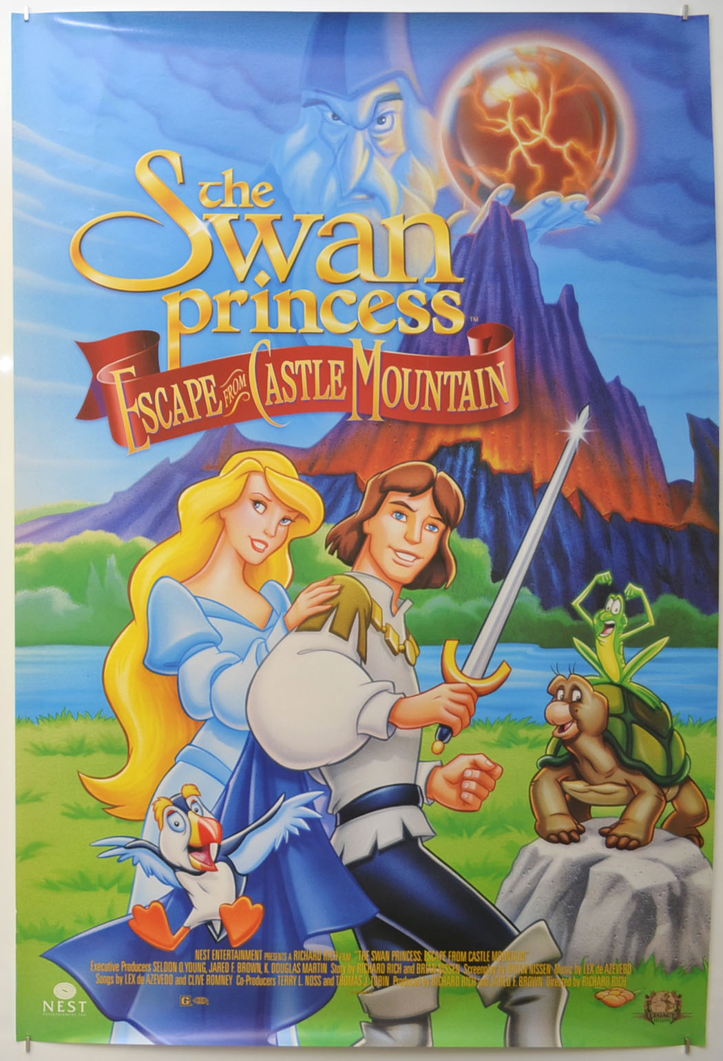 The Swan Princess Original One Sheet Poster - Film Poster - Movie Poster