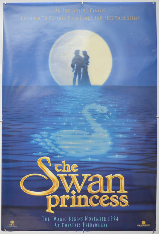 The Swan Princess (Teaser / Advance Version ) Original One Sheet Poster - Film Poster - Movie Poster