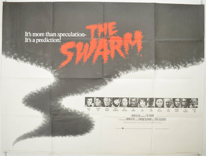 The Swarm  Original Quad Poster - Film Poster - Movie Poster