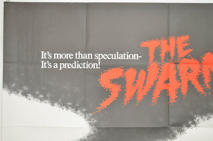 THE SWARM (Top Left) Cinema Quad Movie Poster 