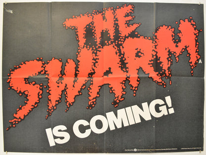 The Swarm (Teaser / Advance Version)  Original Quad Poster - Film Poster - Movie Poster