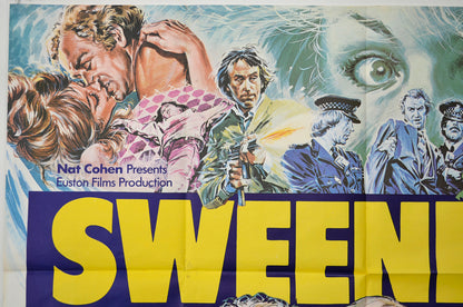 THE SWEENEY (Top Left) Cinema Quad Movie Poster 