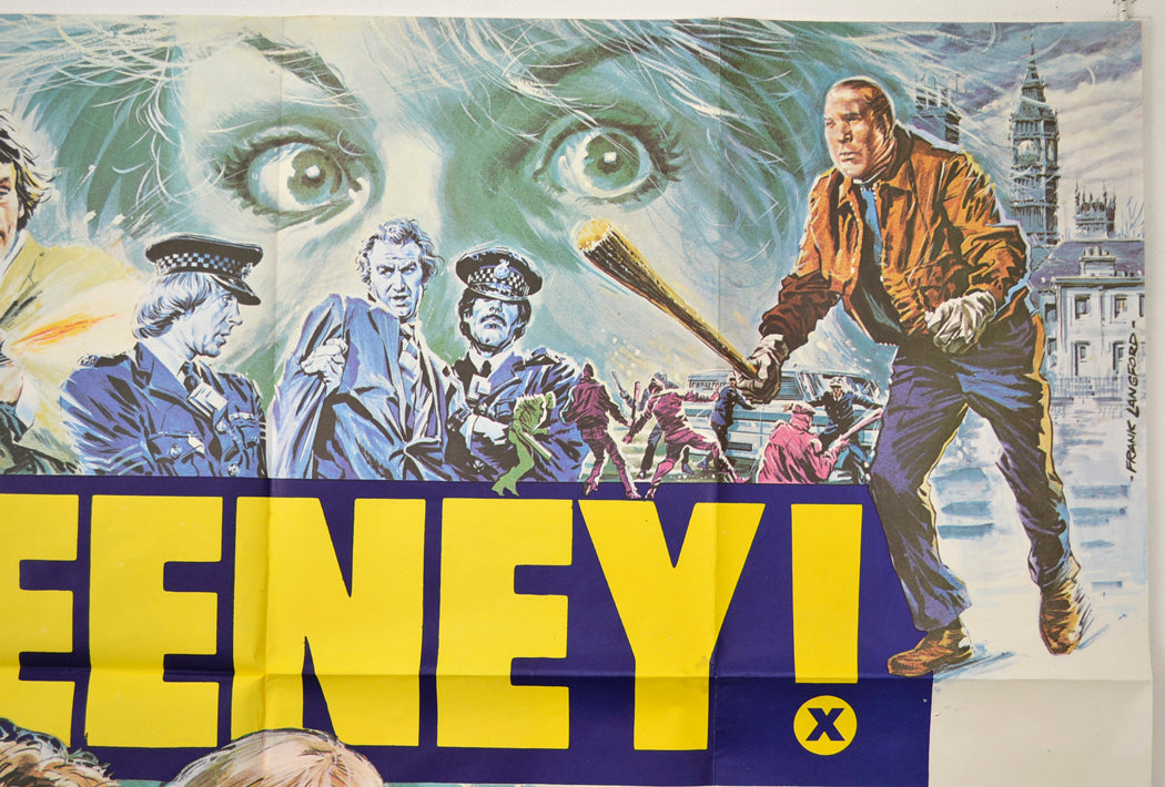 THE SWEENEY (Top Right) Cinema Quad Movie Poster 