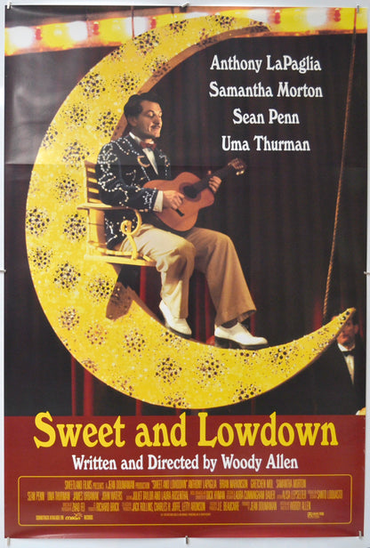 Sweet And Lowdown Original One Sheet Poster - Film Poster - Movie Poster