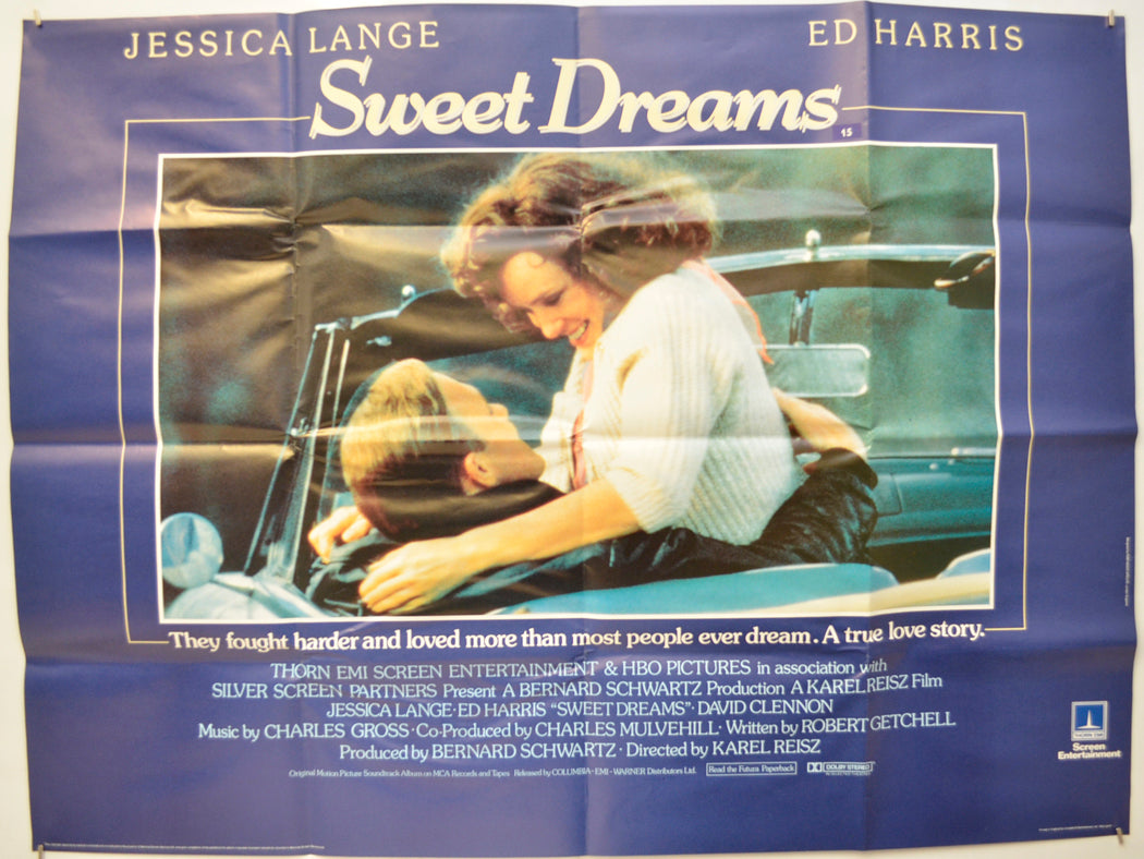 Sweet Dreams Original Quad Poster - Film Poster - Movie Poster