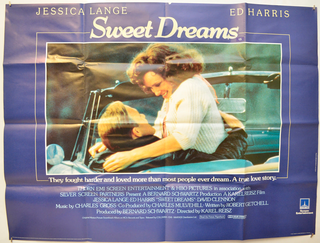 Sweet Dreams Original Quad Poster - Film Poster - Movie Poster