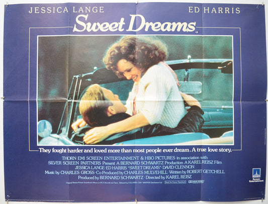 Sweet Dreams Original Quad Poster - Film Poster - Movie Poster