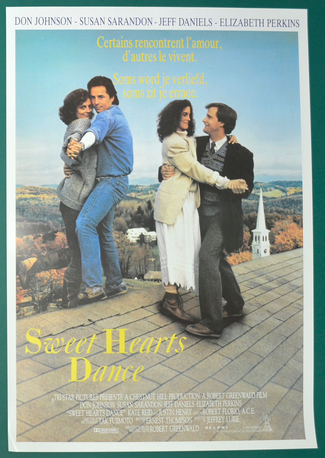 Sweet Hearts Dance Original Belgian Poster - Film Poster - Movie Poster  