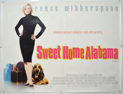 Sweet Home Alabama Original Quad Poster - Film Poster - Movie Poster