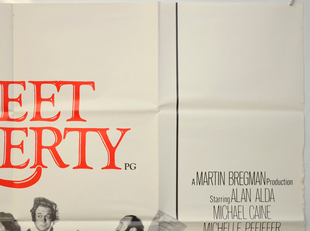 SWEET LIBERTY (Top Right) Cinema Quad Movie Poster 