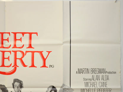 SWEET LIBERTY (Top Right) Cinema Quad Movie Poster 