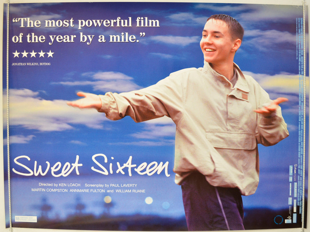 Sweet Sixteen  Original Quad Poster - Film Poster - Movie Poster