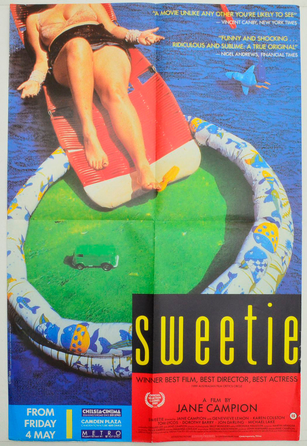 Sweetie Original Double Crown Poster - Film Poster - Movie Poster 