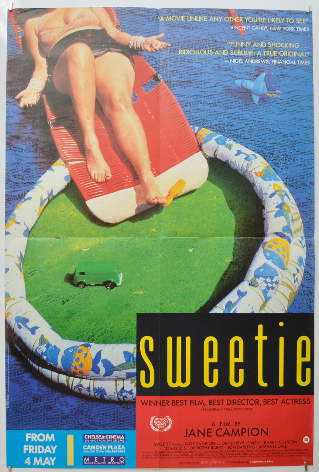 Sweetie  Original Double Crown Poster - Film Poster - Movie Poster