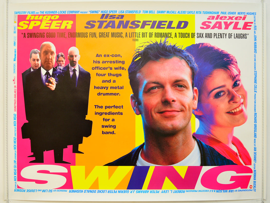 Swing Original Quad Poster - Film Poster - Movie Poster  