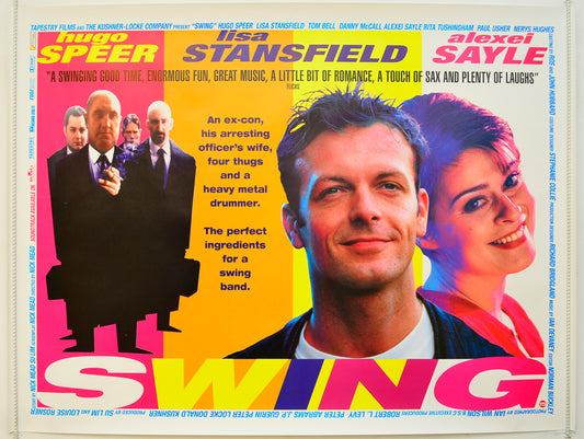 Swing Original Quad Poster - Film Poster - Movie Poster  