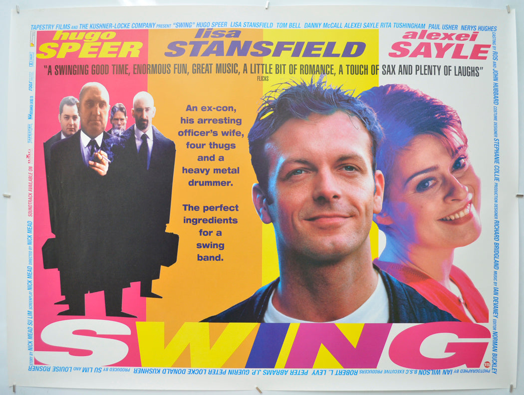 Swing Original Quad Poster - Film Poster - Movie Poster  