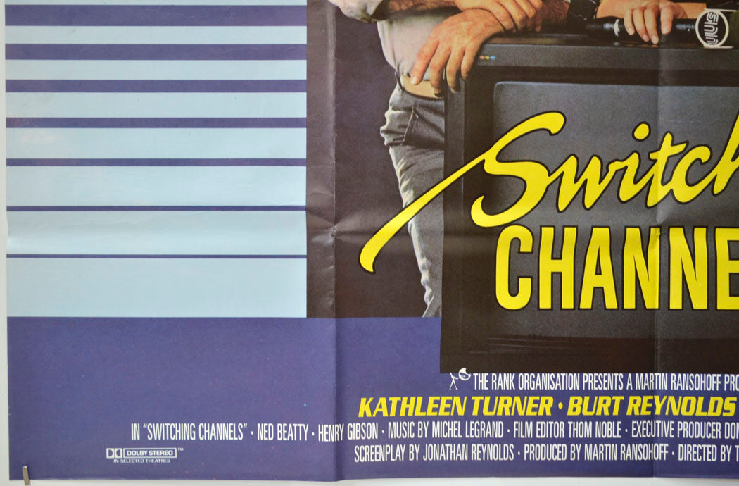 SWITCHING CHANNELS (Bottom Left) Cinema Quad Movie Poster 