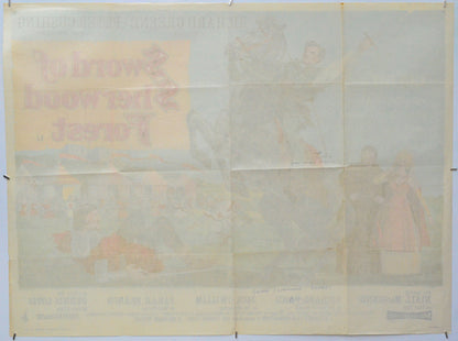 Sword Of Sherwood Forest (Back) Cinema Quad Movie Poster 