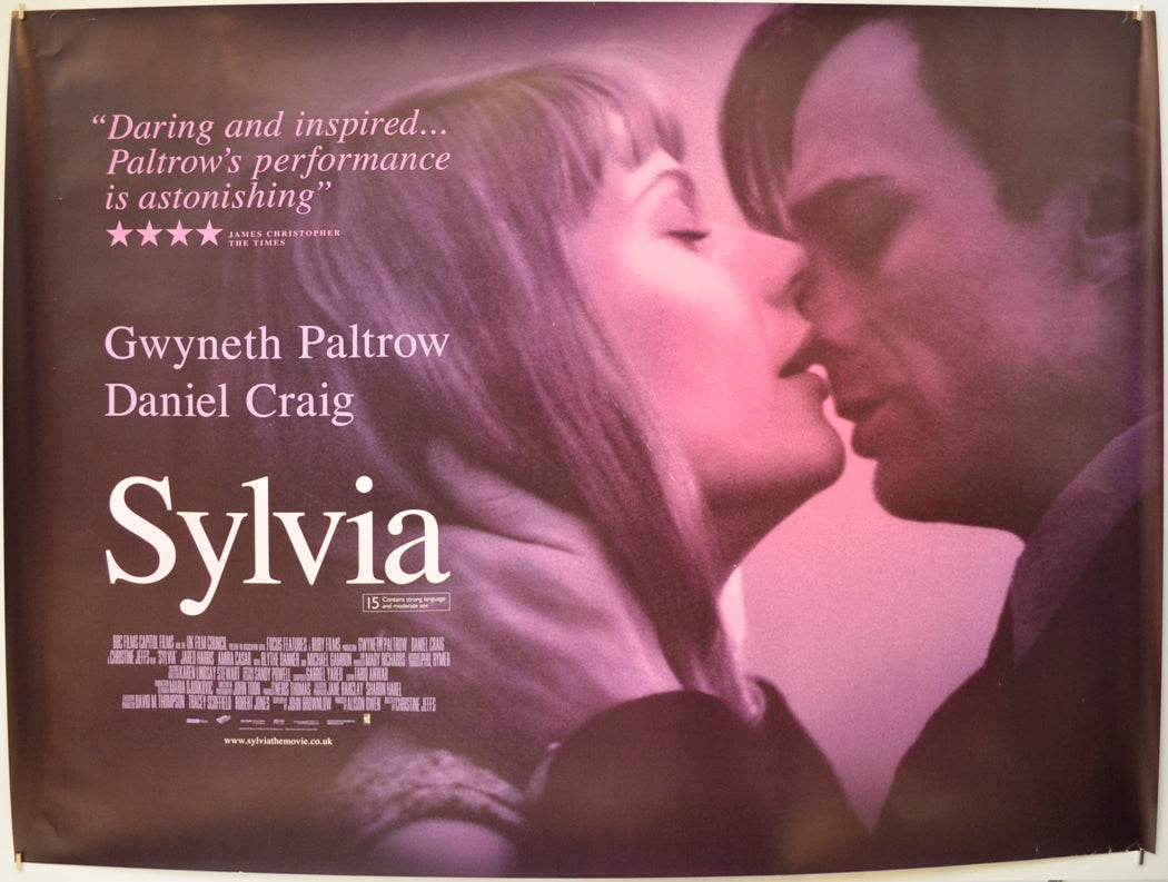 Sylvia  Original Quad Poster - Film Poster - Movie Poster