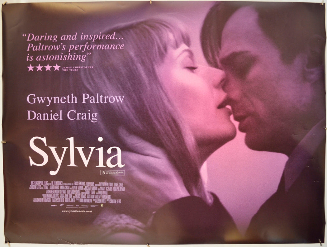 Sylvia  Original Quad Poster - Film Poster - Movie Poster