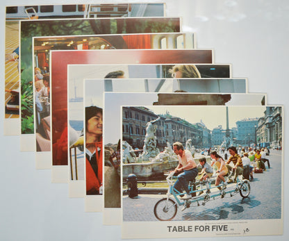 Table For Five Set of 8 Original Colour Front Of House Stills / 8x10 Lobby Cards