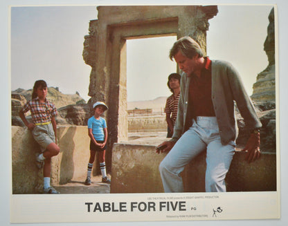 TABLE FOR FIVE (Card 2) Cinema Set of Colour FOH Stills / Lobby Cards 