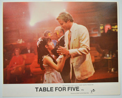 TABLE FOR FIVE (Card 5) Cinema Set of Colour FOH Stills / Lobby Cards 