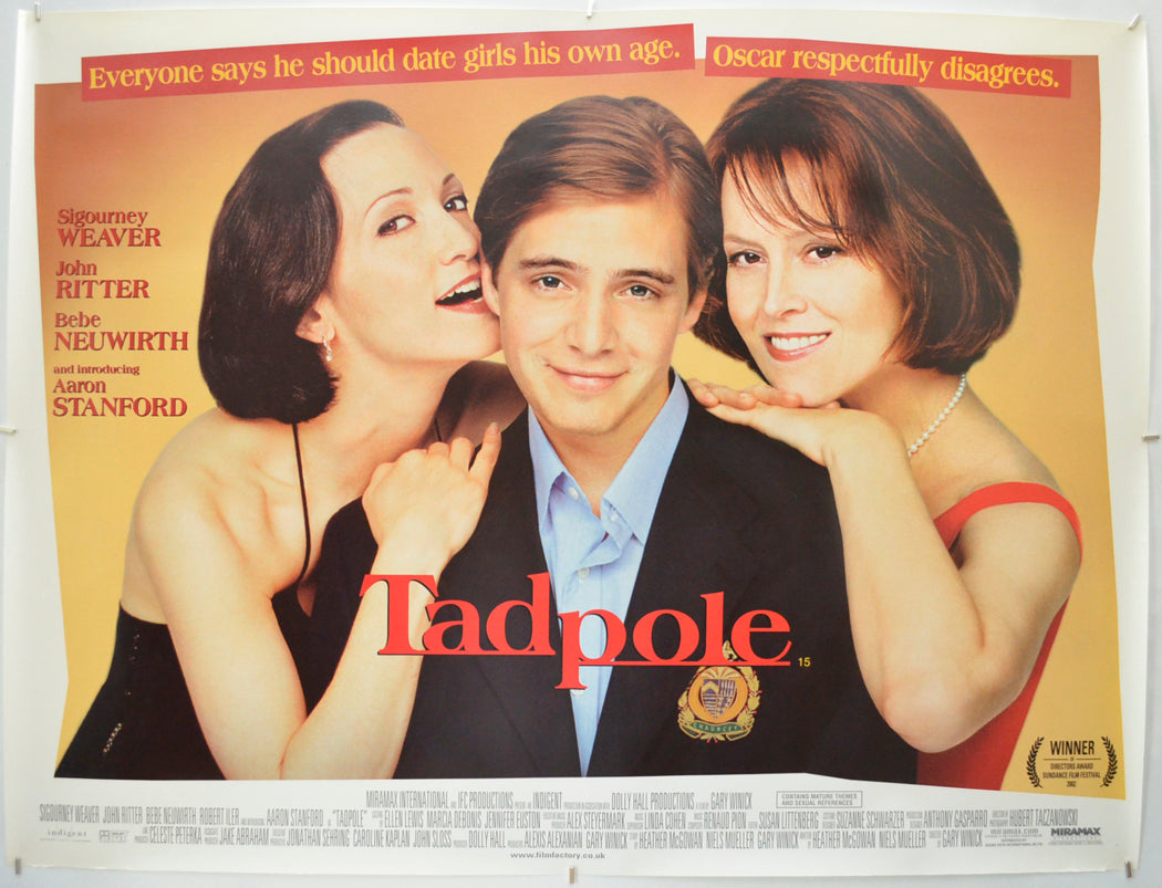 Tadpole Original Quad Poster - Film Poster - Movie Poster