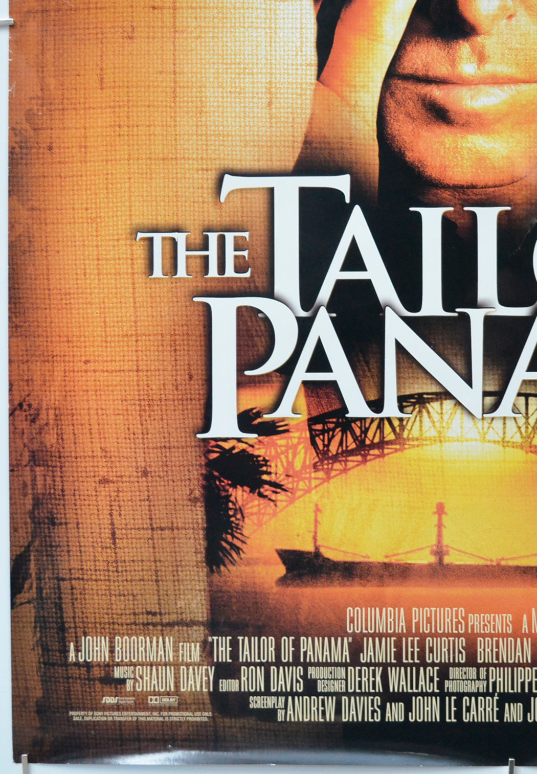 THE TAILOR OF PANAMA (Bottom Left) Cinema One Sheet Movie Poster 