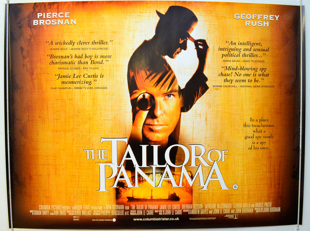 The Tailor Of Panama  Original British Quad Poster - Film Poster - Movie Poster