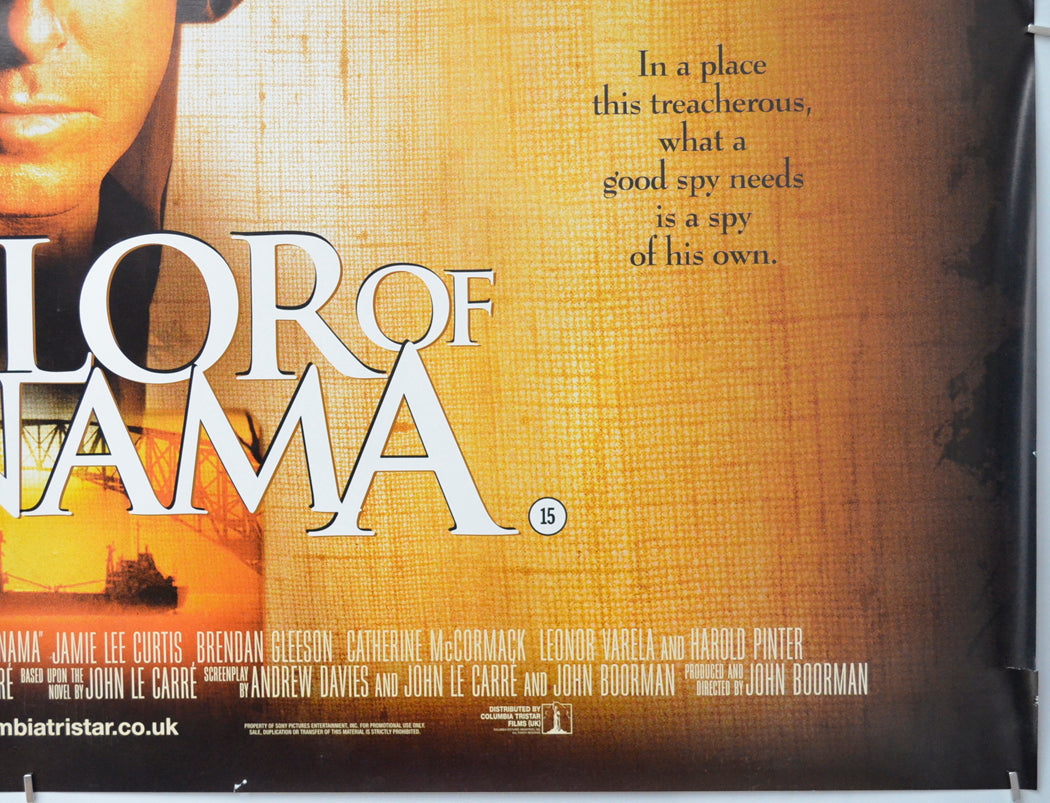 THE TAILOR OF PANAMA (Bottom Right) Cinema Quad Movie Poster 