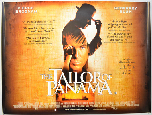 The Tailor Of Panama Original Quad Poster - Film Poster - Movie Poster