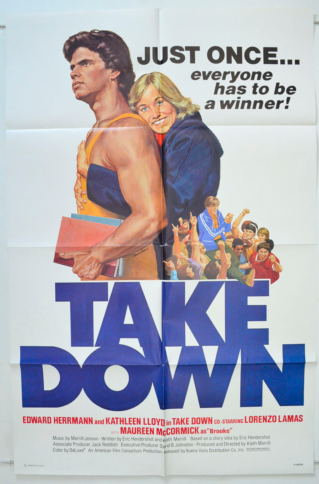 Take Down Original One Sheet Poster - Movie Poster