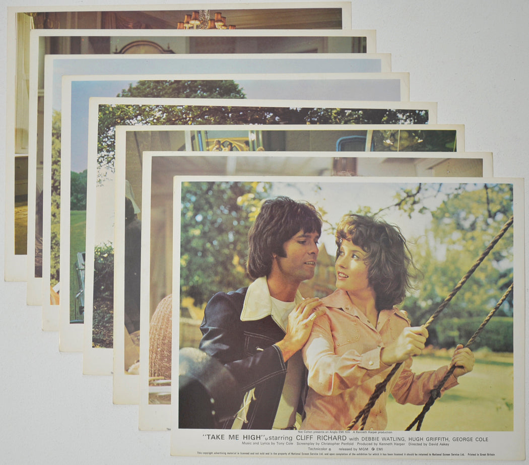 TAKE ME HIGH (Full View) Cinema Set of Colour FOH Stills / Lobby Cards  