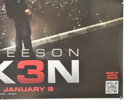 TAKEN 3 (Bottom Right) Cinema Quad Movie Poster 