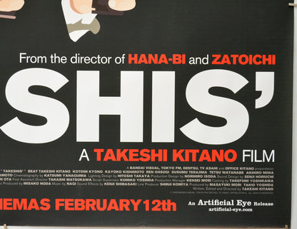 TAKESHIS’ (Bottom Right) Cinema Quad Movie Poster 