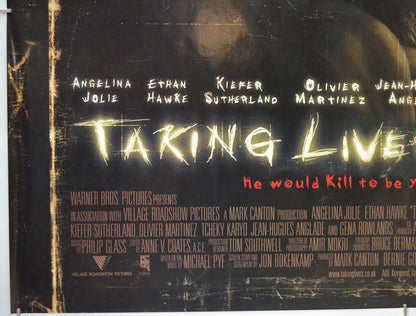 TAKING LIVES (Bottom Left) Cinema Quad Movie Poster 