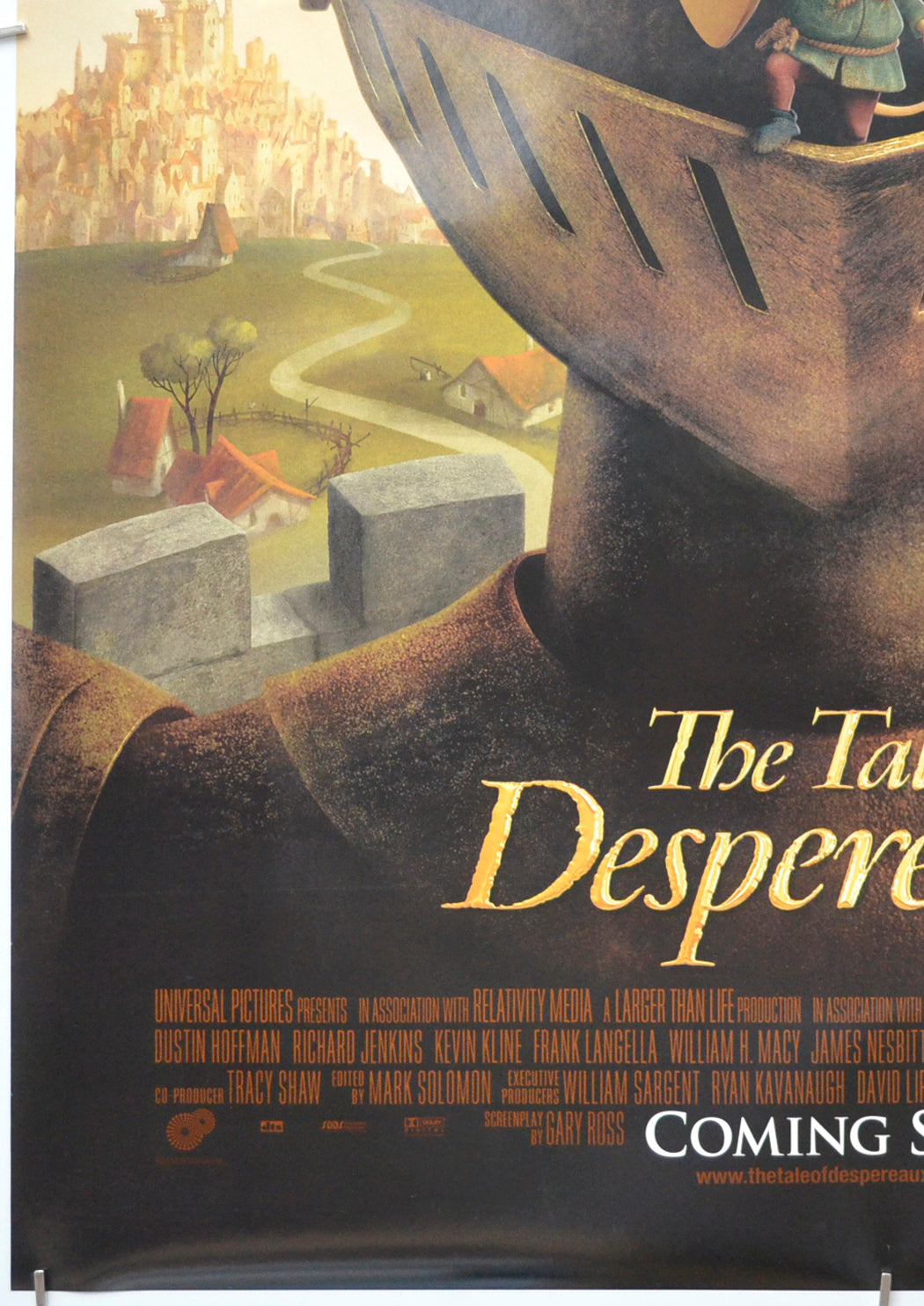 THE TALE OF DESPEREAUX (Bottom Left) Cinema One Sheet Movie Poster 