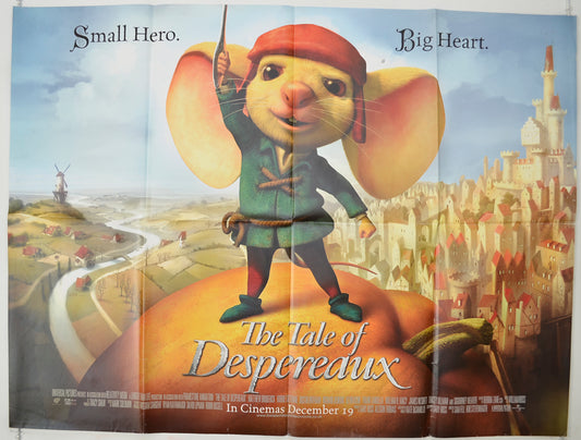 The Tale Of Despereaux   Original Quad Poster - Film Poster - Movie Poster 