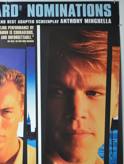 THE TALENTED MR. RIPLEY (Top Right) Cinema 4-sheet Movie Poster 