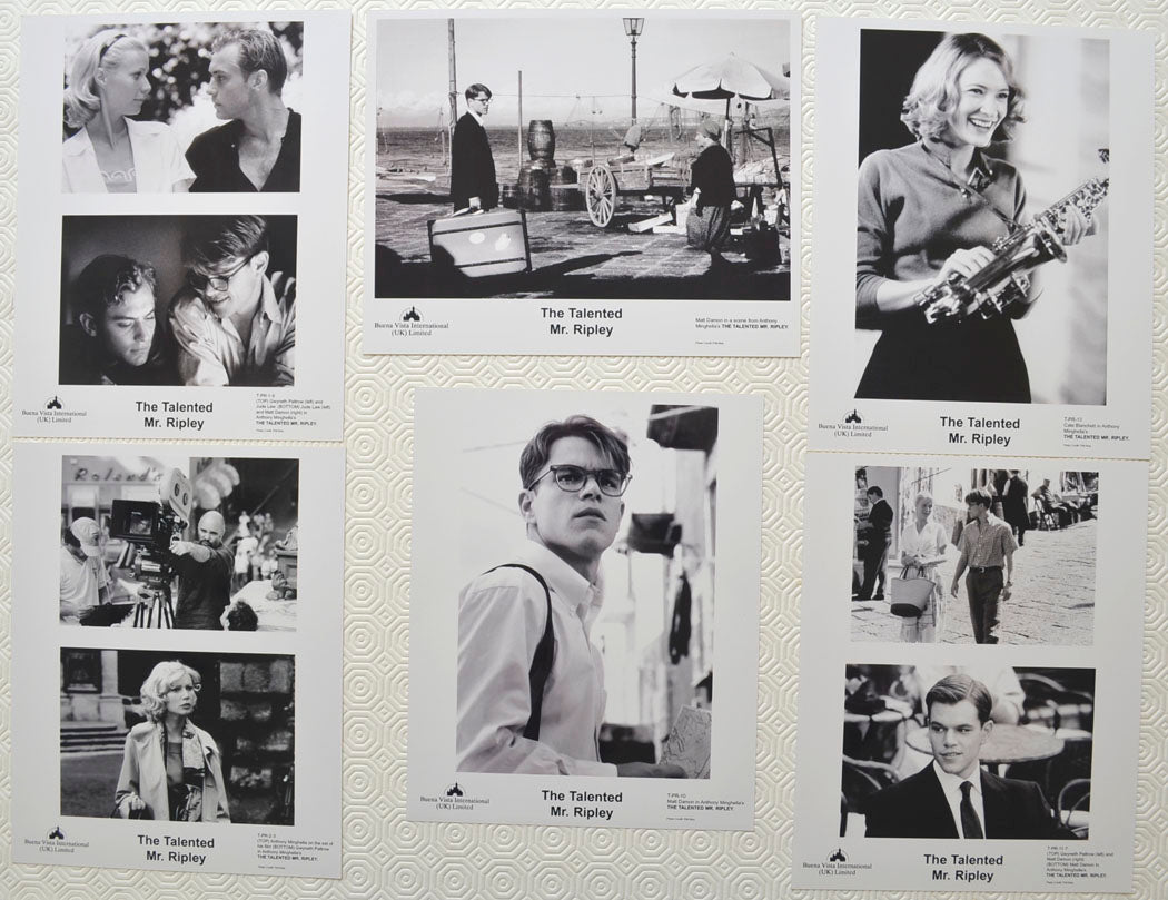 THE TALENTED MR RIPLEY Original Cinema Press Kit 