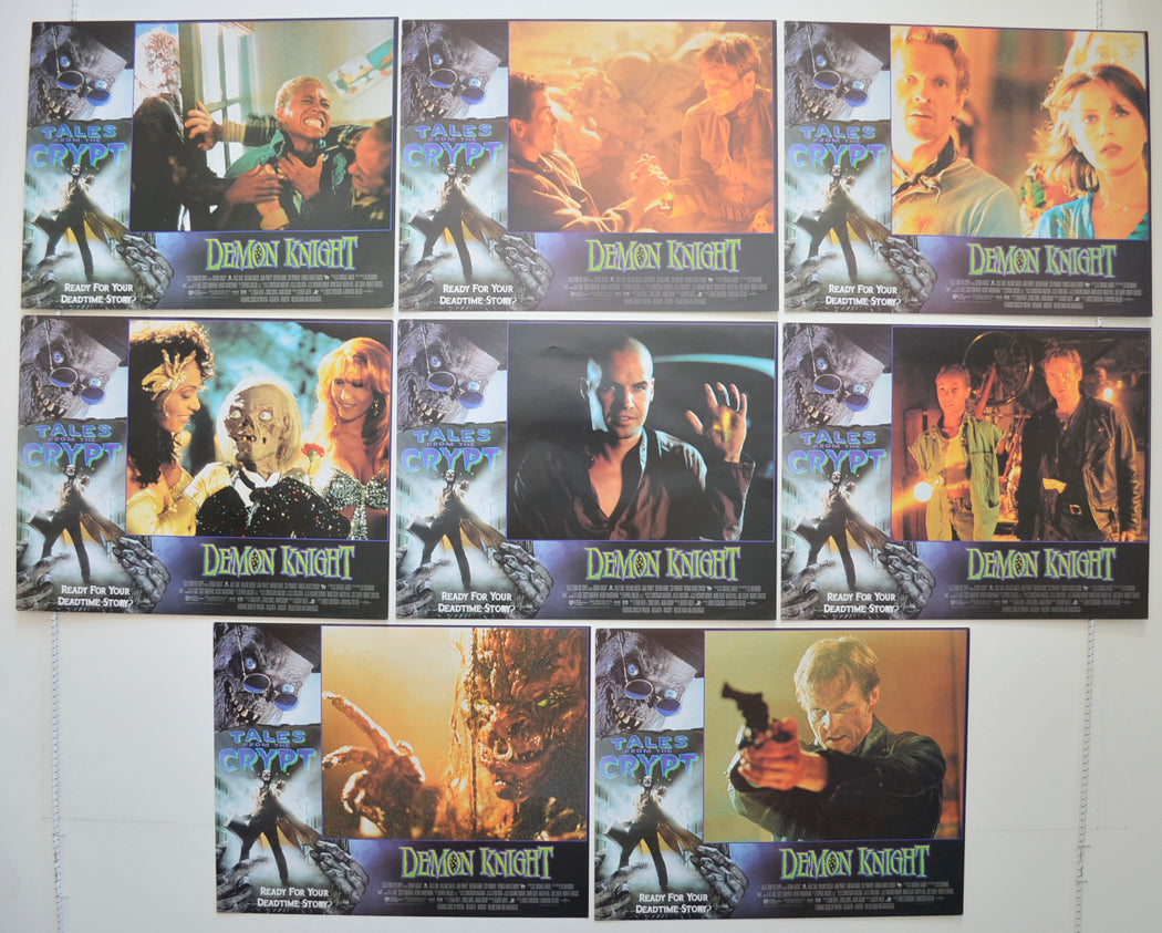 Tales From The Crypt - Demon Knight  Set of 8 Original Cinema Lobby Cards 