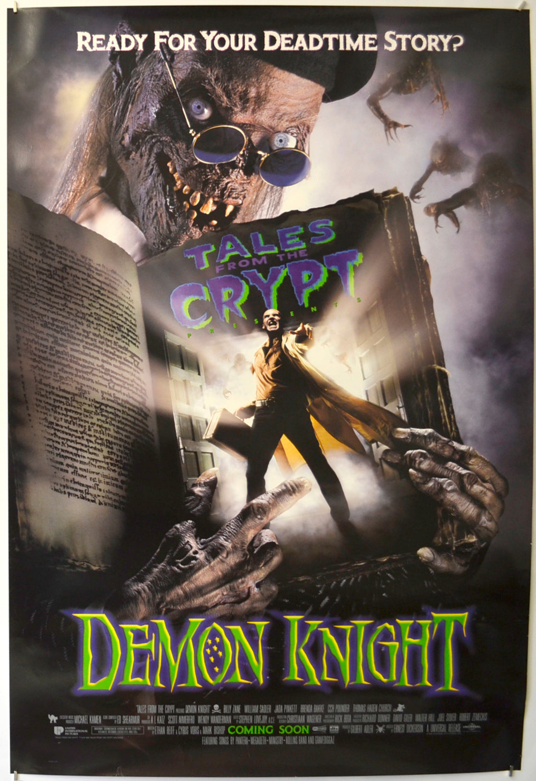 Tales From The Crypt - Demon Knight  Original One Sheet Poster - Film Poster - Movie Poster