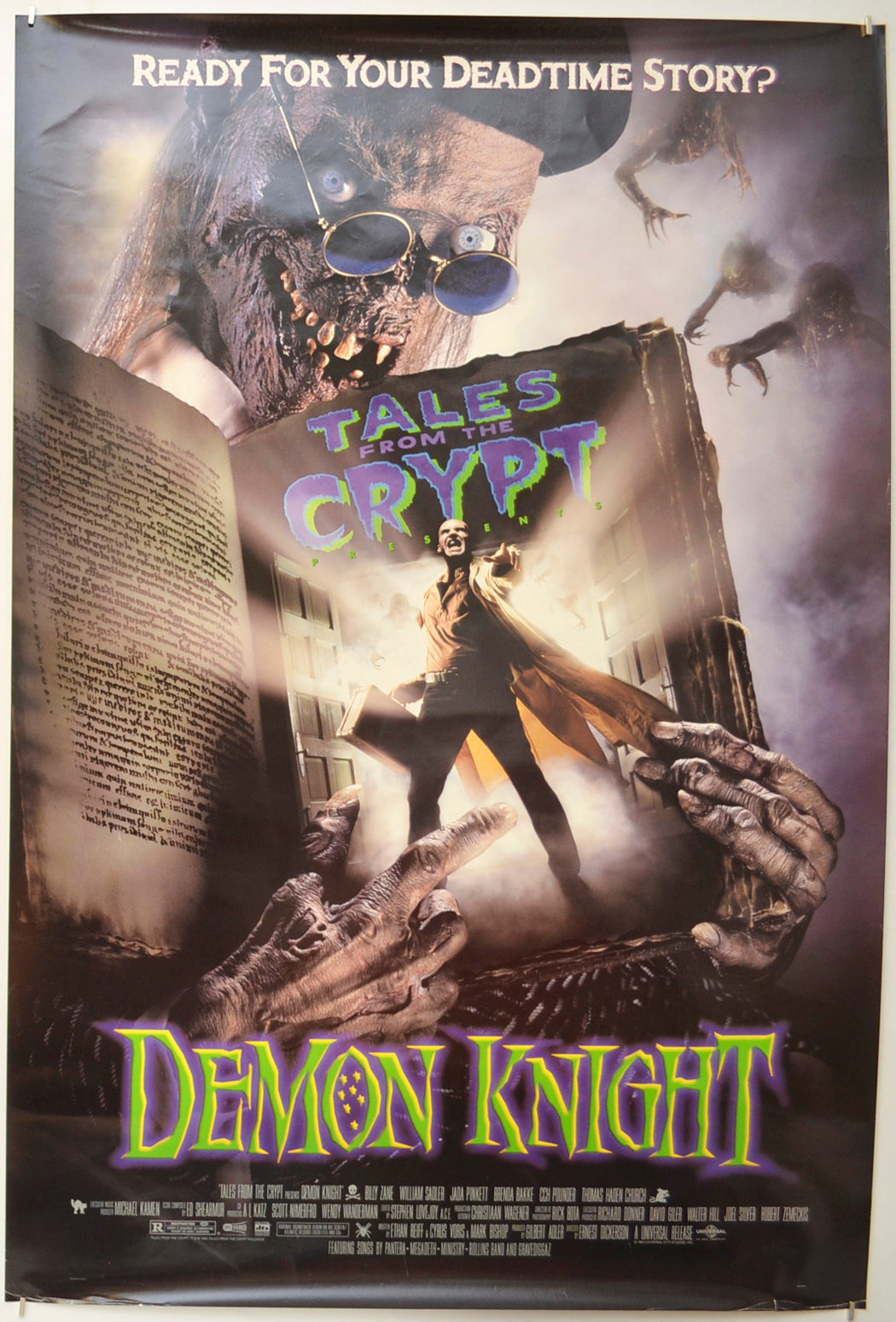 Tales From The Crypt - Demon Knight Original One Sheet Poster - Film Poster - Movie Poster